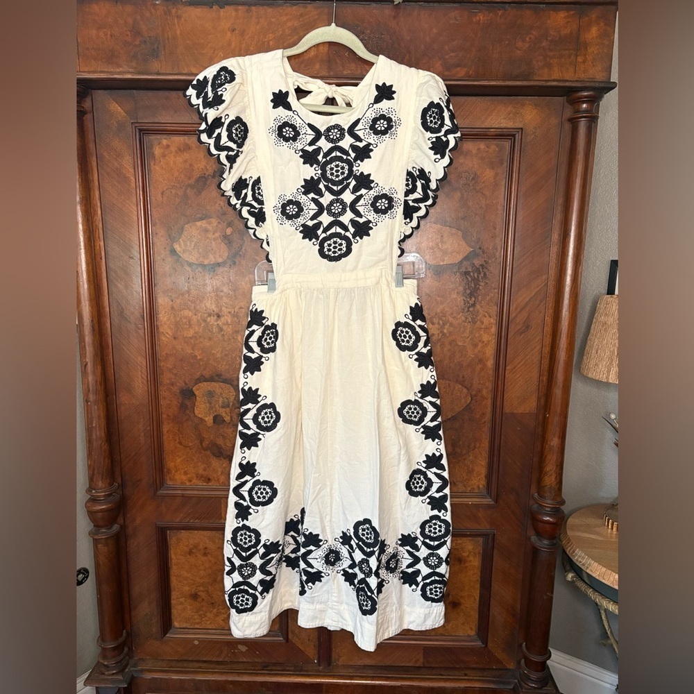 GUC Sea New York- Manuela Apron Dress. Size 12 - Picture 6 of 16
